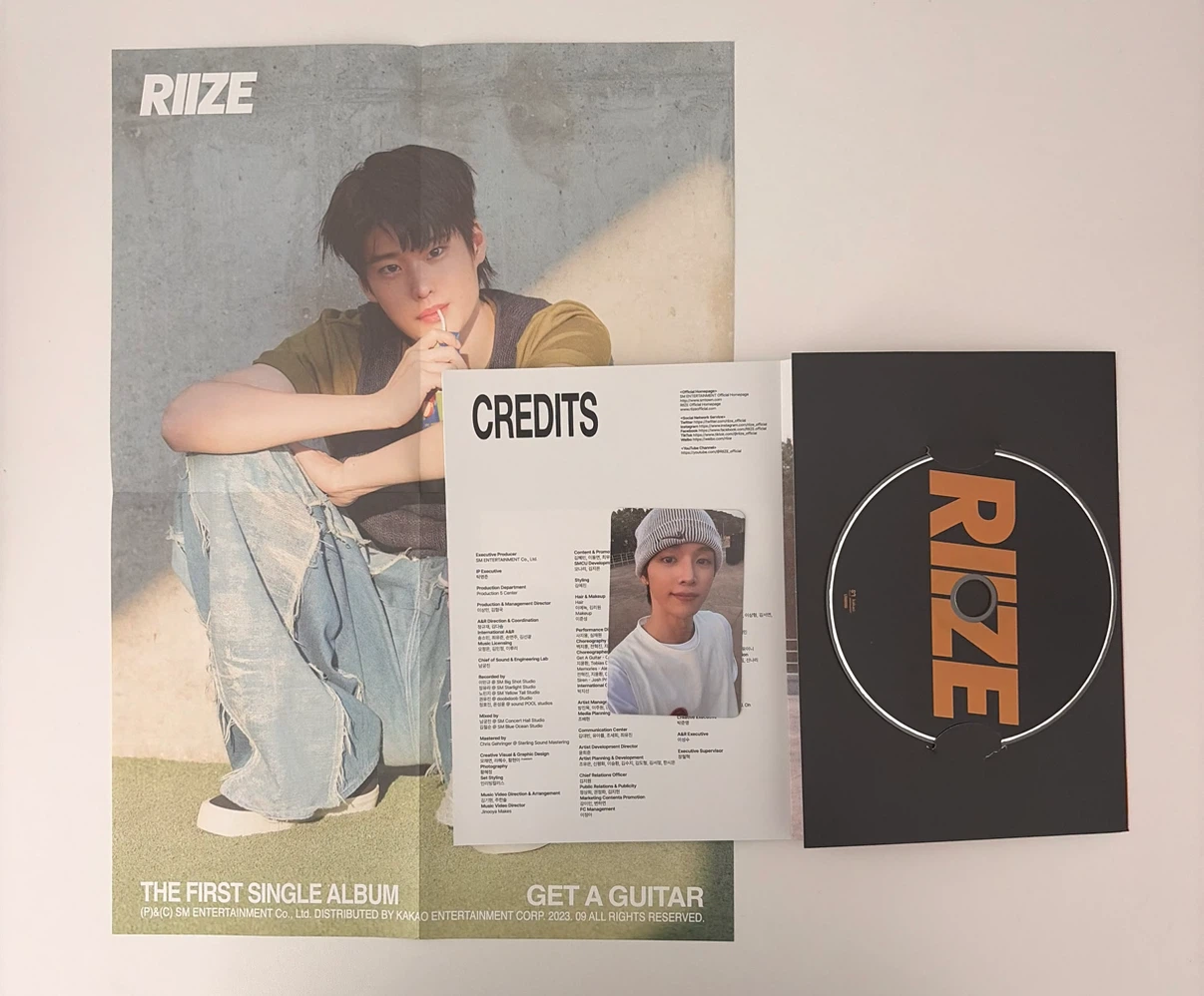 RIIZE Get A Guitar 1st Single Album (Rise ver)
