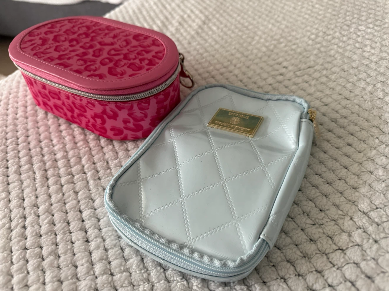 Esprique and Leopard Cosmetic Pouch Set