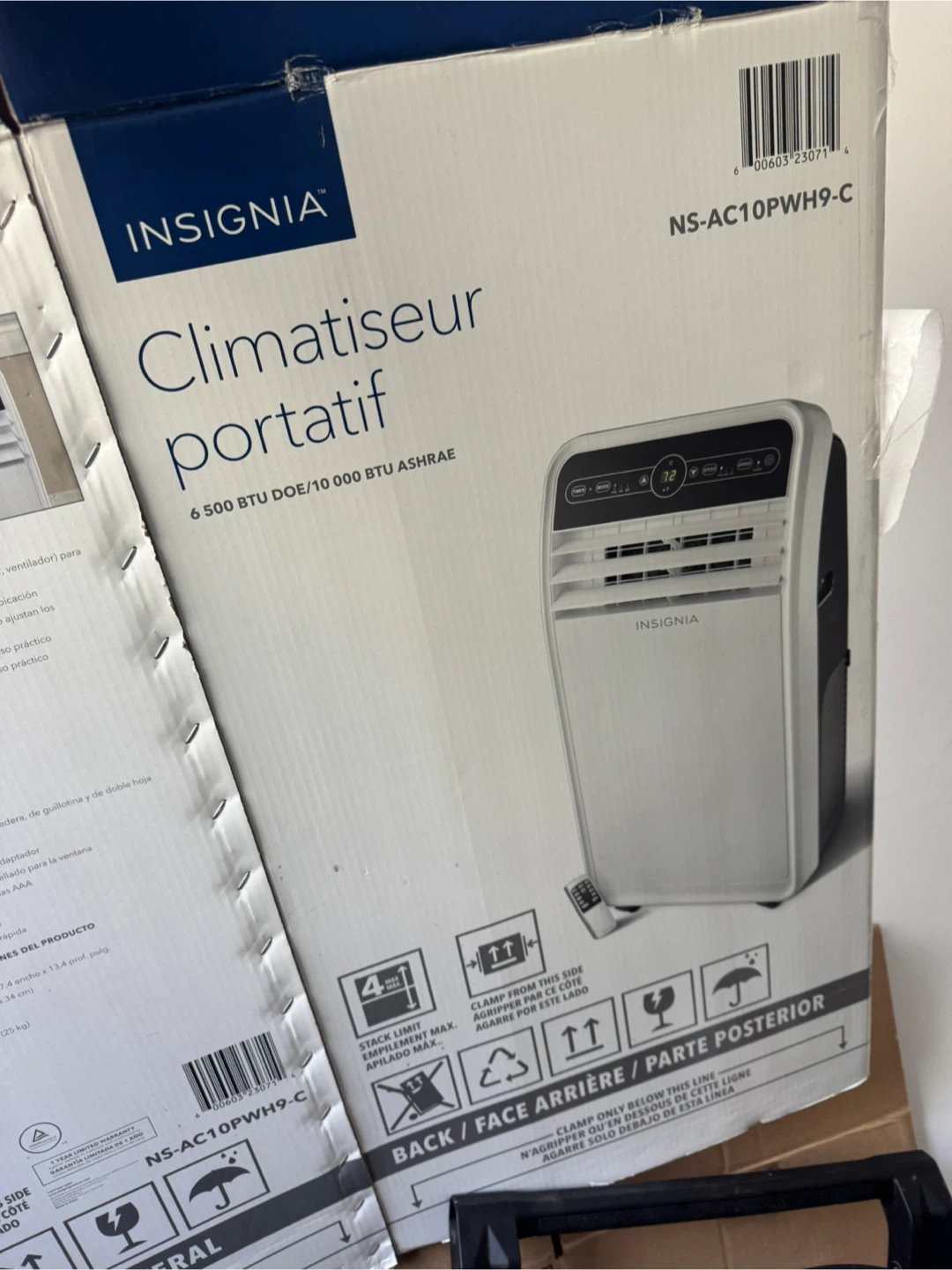 [90% USED!] Insignia - Portable Air Conditioner 450 Sq. Ft. - photo 3
