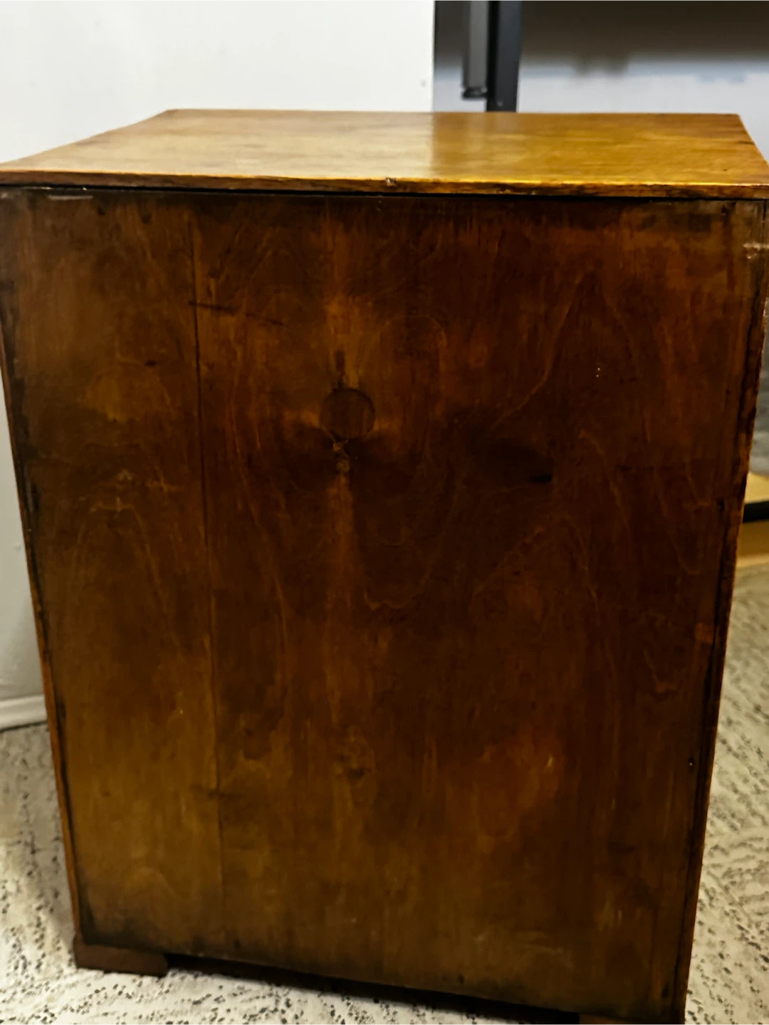 Antique oak wooden tilt bin potatoes, onion,root veggies - photo 5