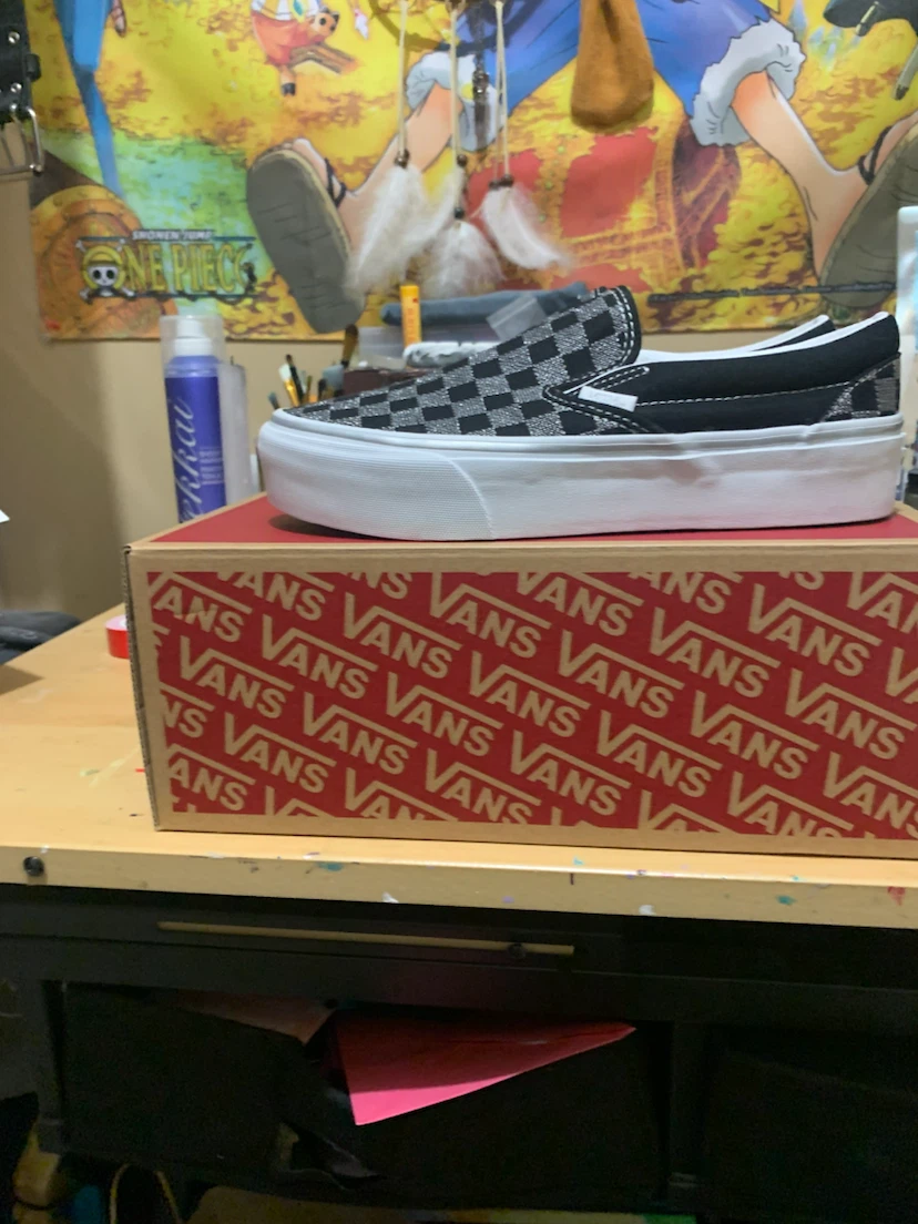 Vans Checkerboard Platform Slip-Ons - photo 2