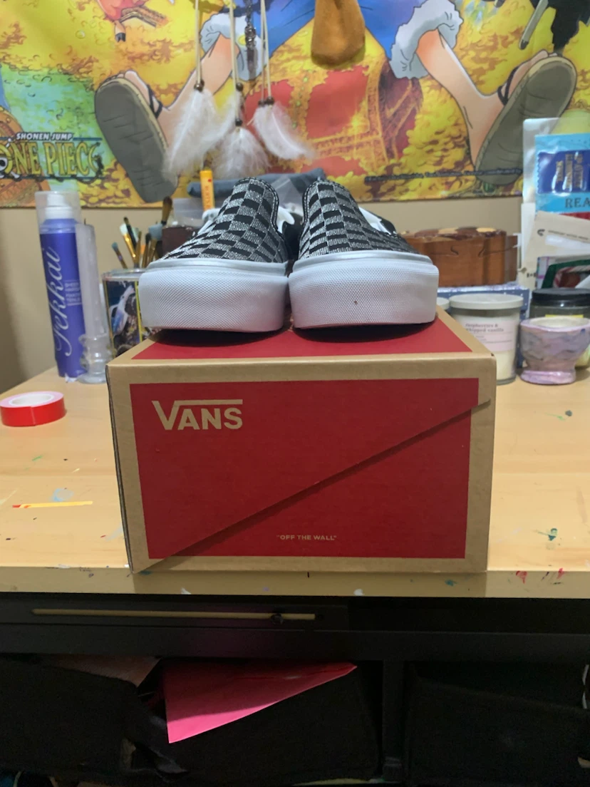 Vans Checkerboard Platform Slip-Ons - photo 3