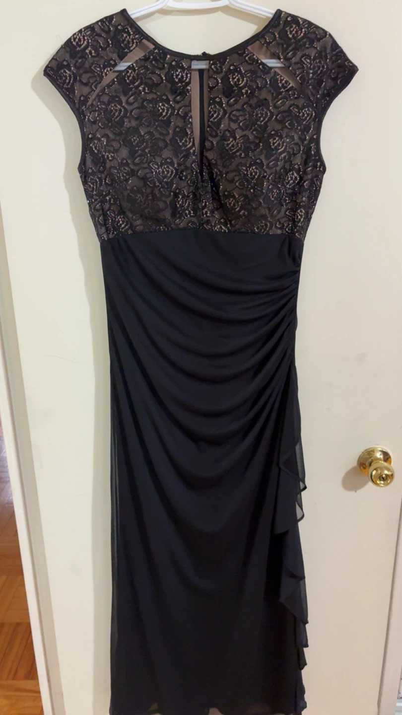Black Lace Formal Dress
