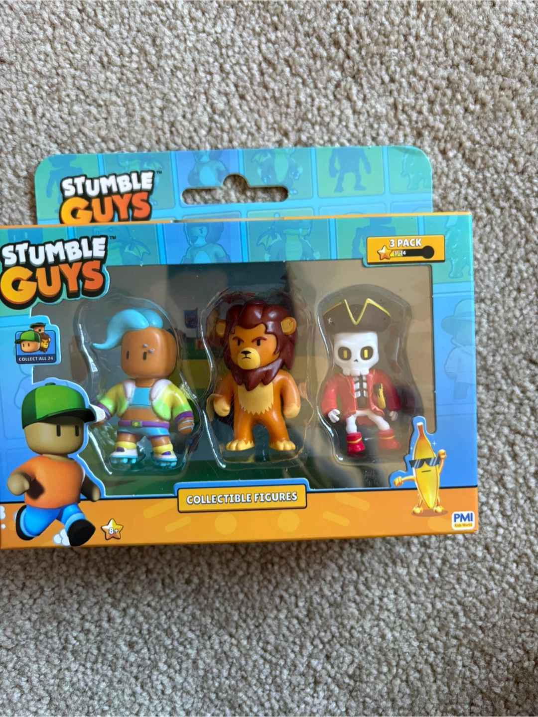 Stumble Guys 3-Pack Collectible Figures