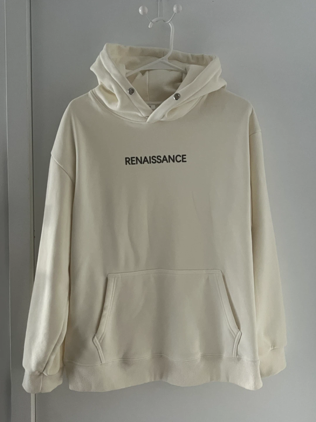 Cream White Hoodie