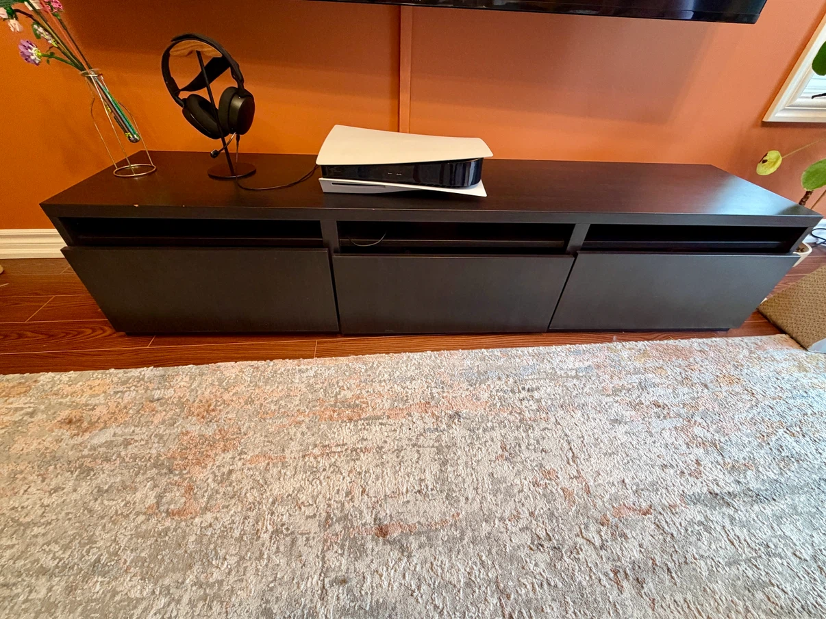 IKEA BESTÅ TV unit in black - photo 2