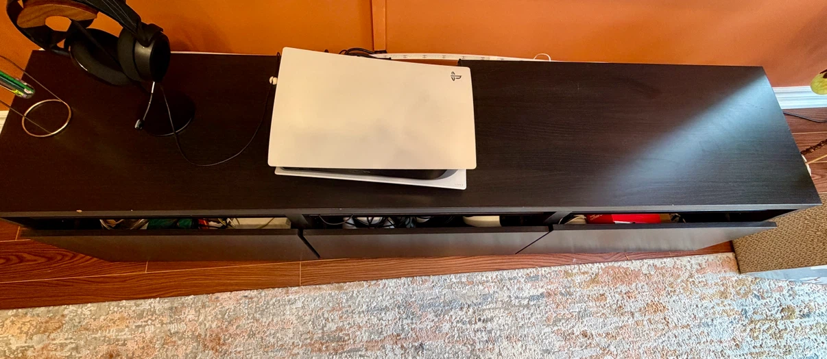 IKEA BESTÅ TV unit in black - photo 3