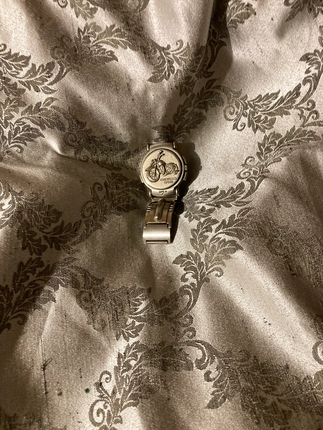 American Motorcycle Flip Mirror Watch