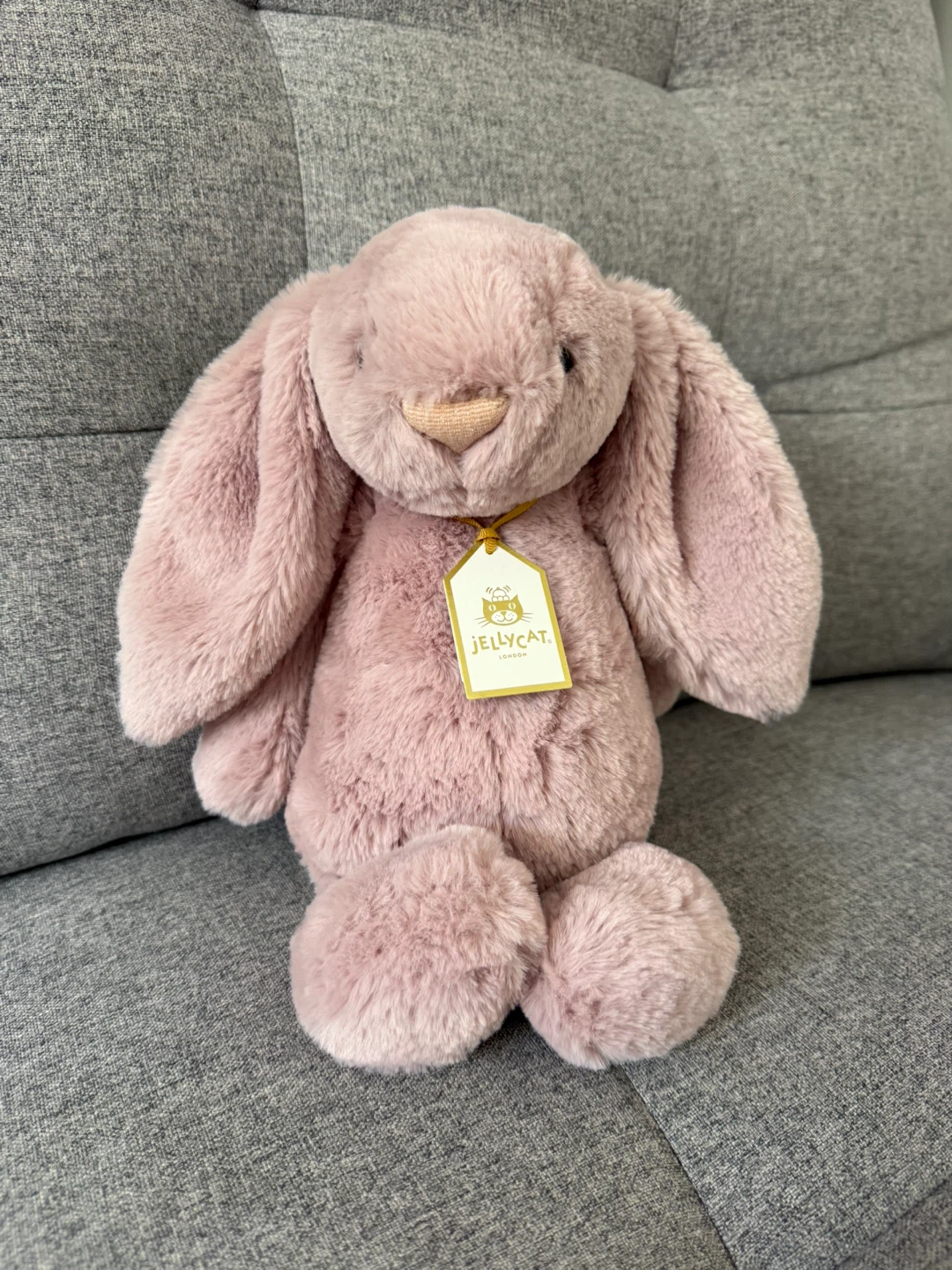 Jellycat Bashful Luxe Bunny Rosa