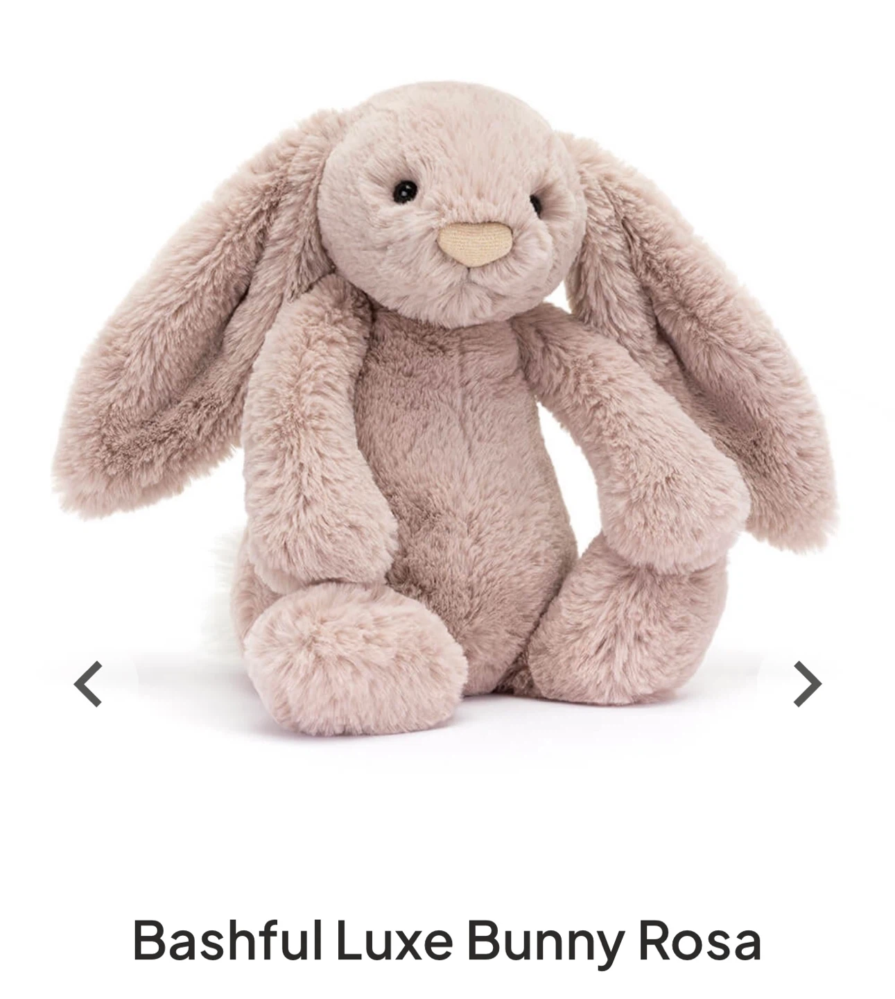 Jellycat Bashful Luxe Bunny Rosa - photo 2