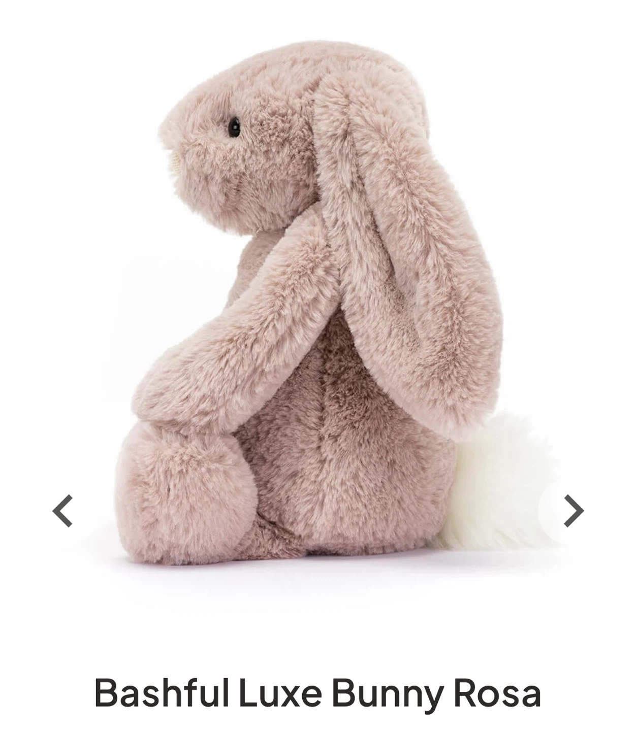 Jellycat Bashful Luxe Bunny Rosa - photo 3