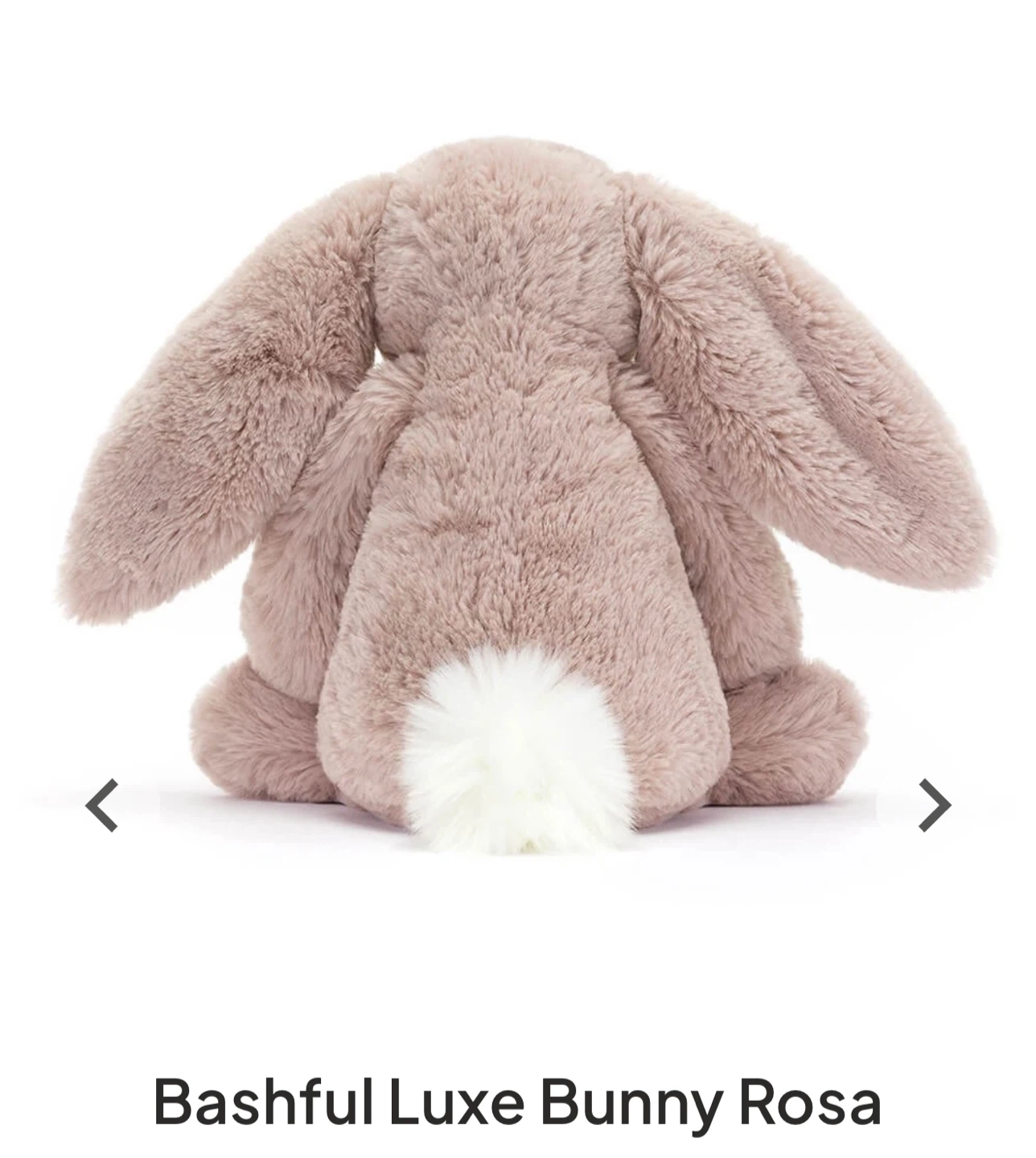 Jellycat Bashful Luxe Bunny Rosa - photo 4