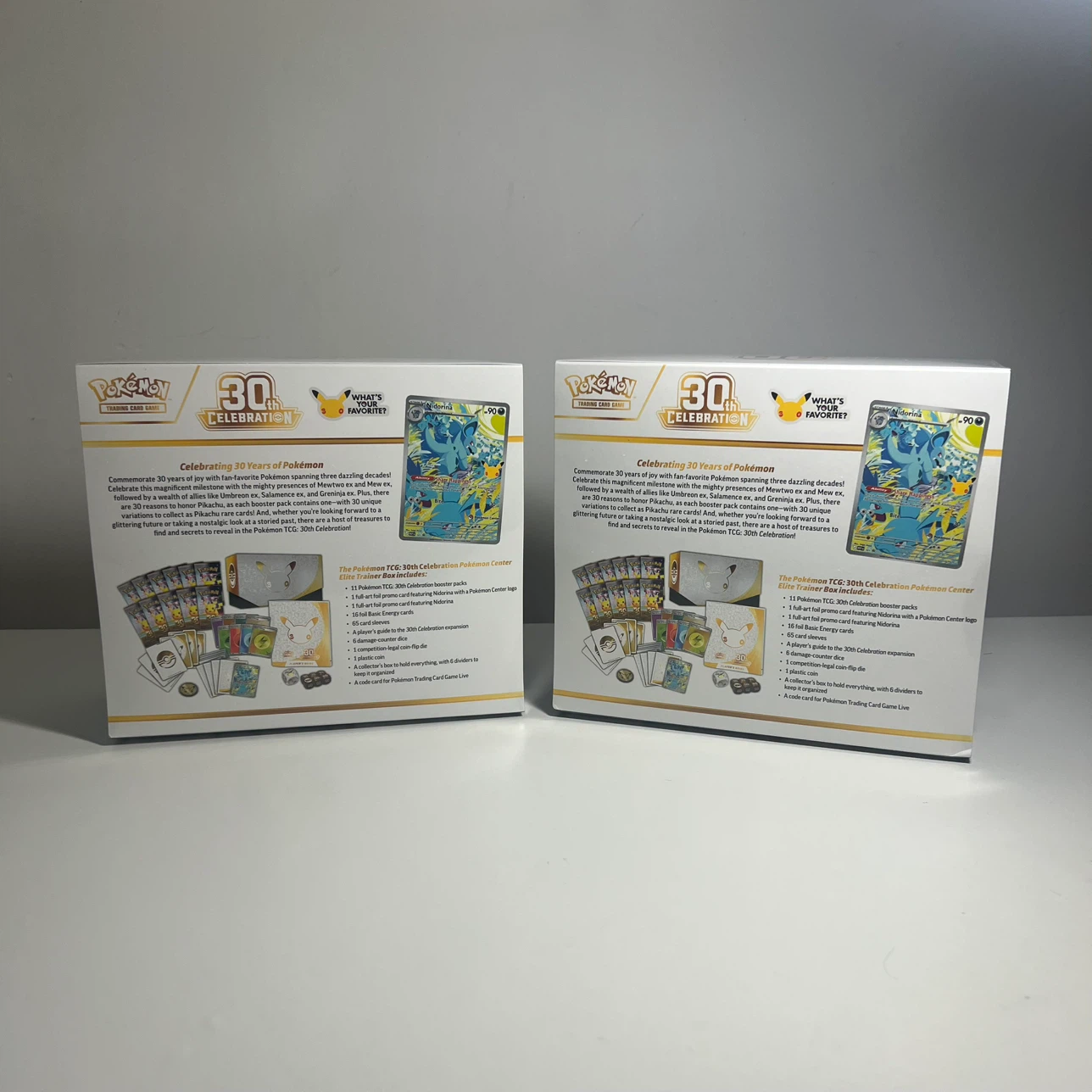 ✨ Pokemon Center 30th Celebration Elite Trainer Boxes - photo 2