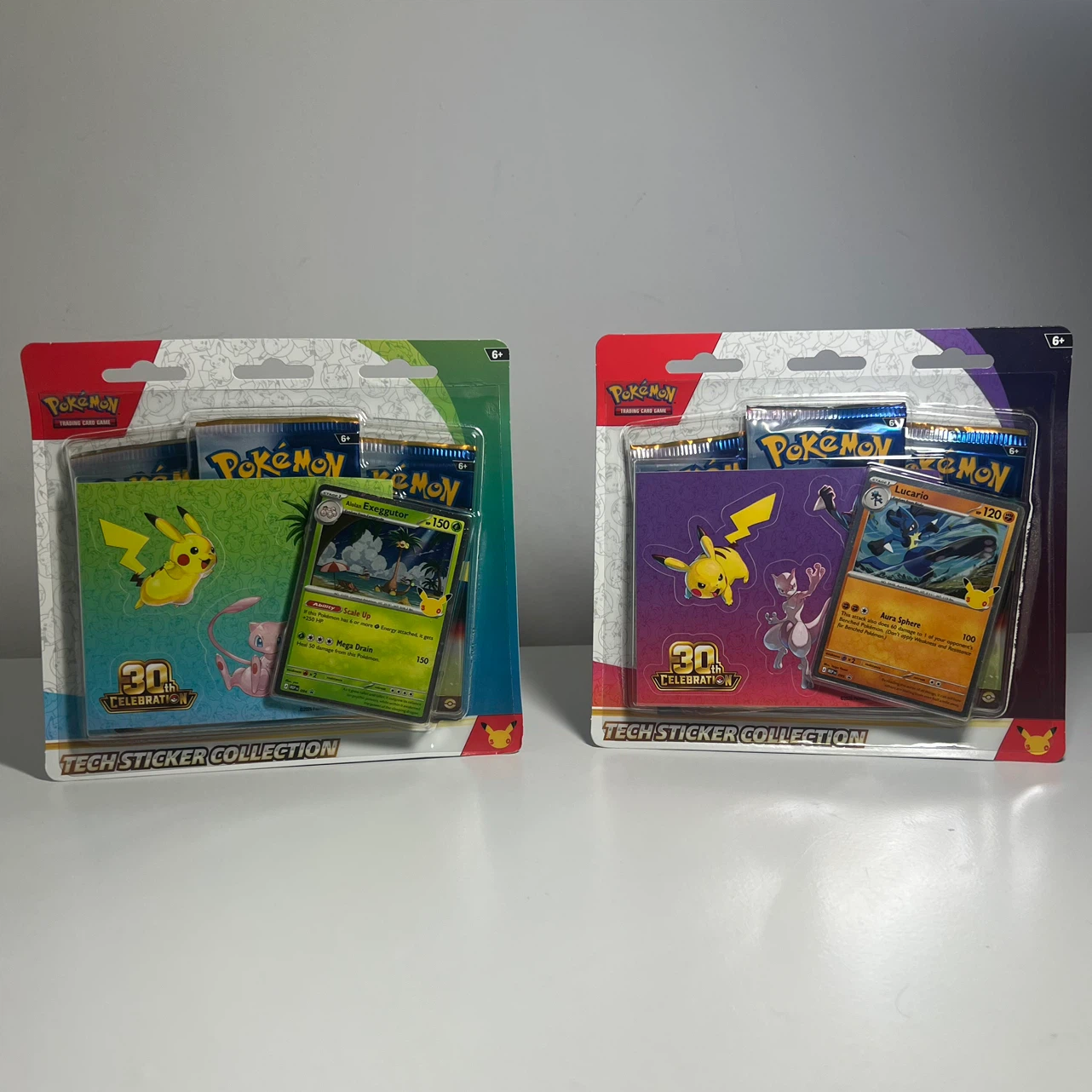 ✨ Pokemon 30th Anniversary Tech Sticker Collections