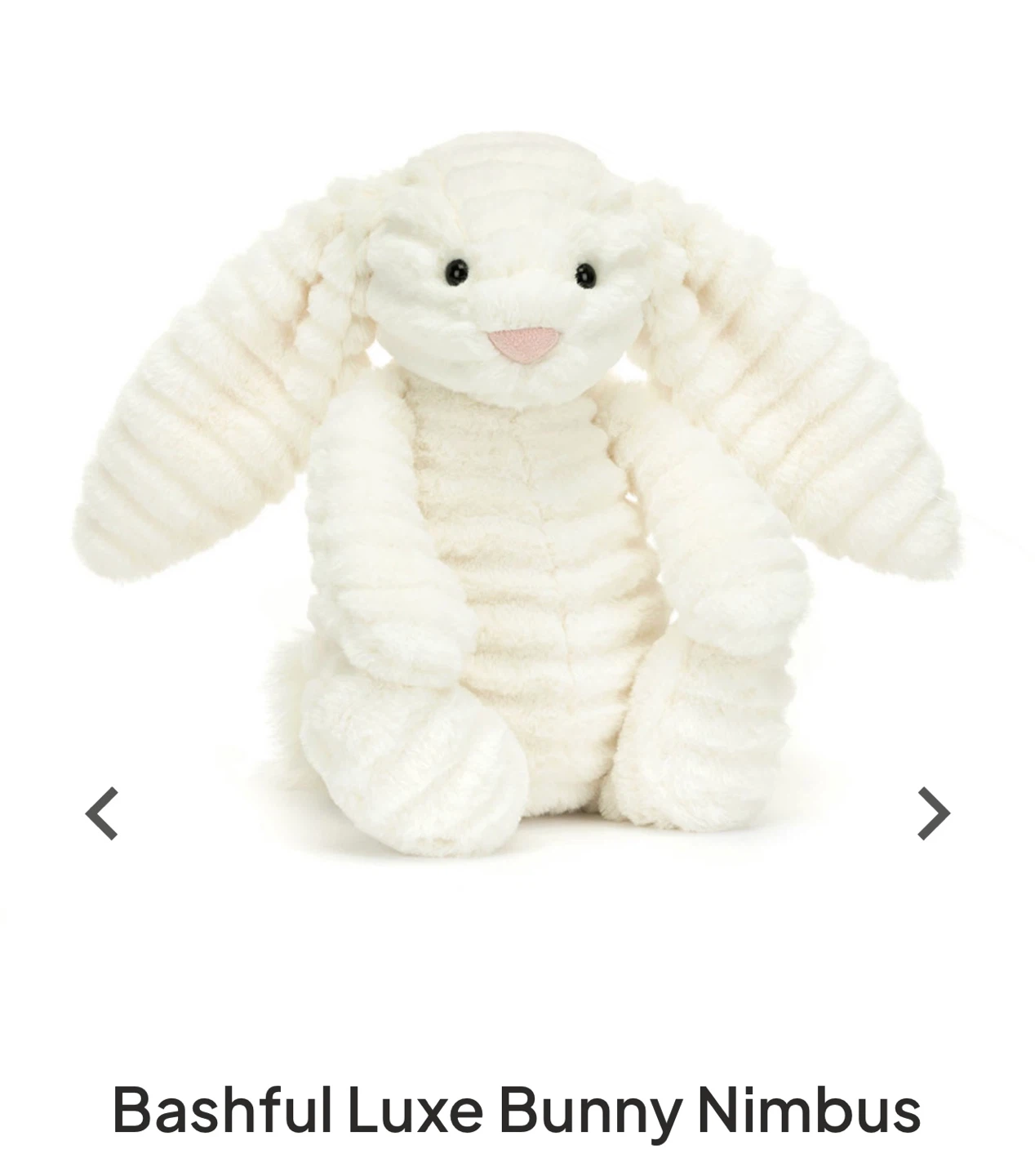 Jellycat Bashful Luxe Bunny Nimbus - photo 2