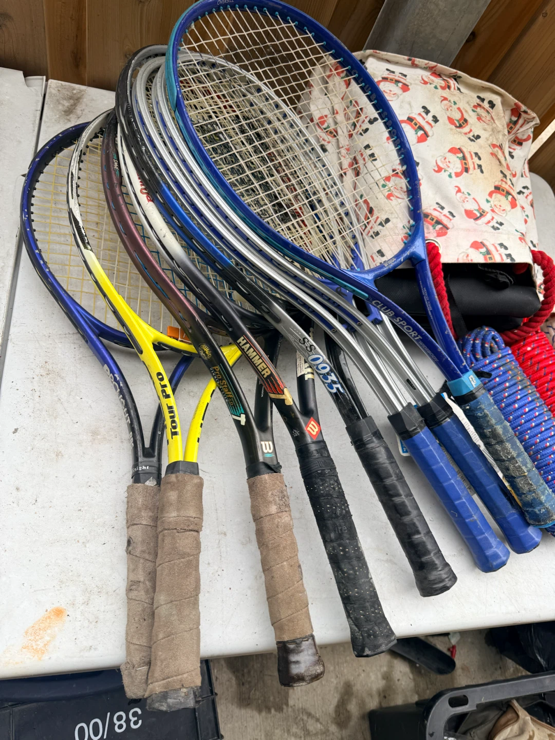 Assorted Vintage Tennis Rackets - Lot of 6