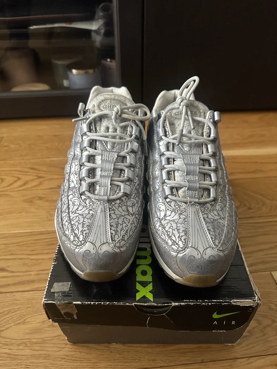 Nike Air Max 95 Anniversary QS Silver - photo 2