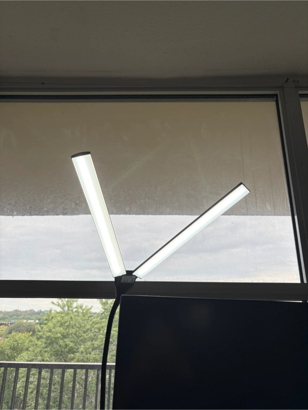 Desk Lamp for Office Home-Dimmable LED Desk Light with Clamp, - photo 3