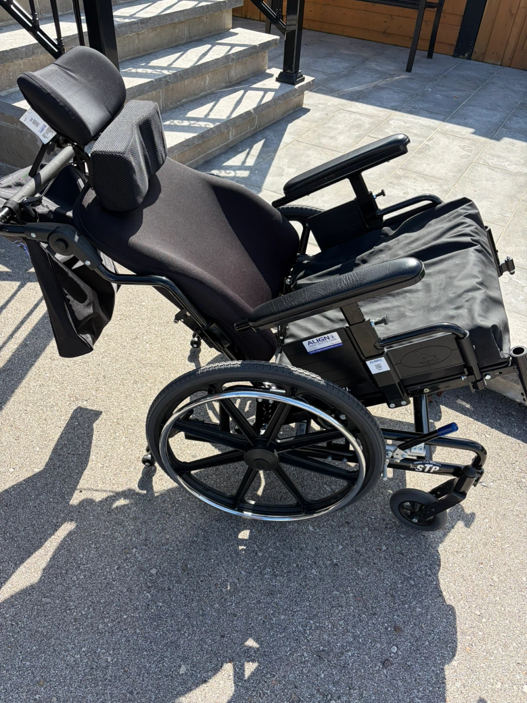 Power Plus Mobility Wheelchair with ROHO Cushion