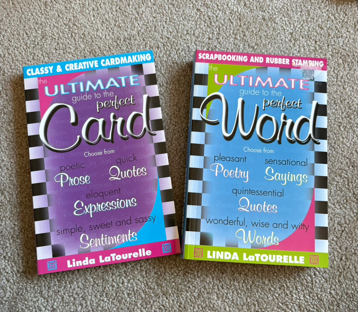 2 Book Set: The Ultimate Guide to Perfect Card & Word