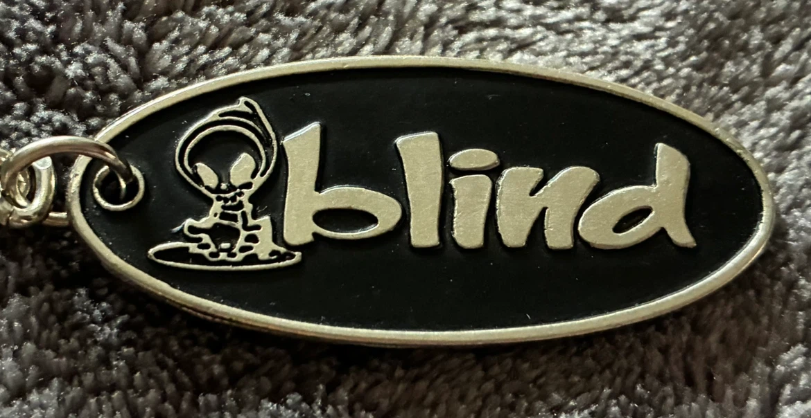 Blind Skateboards Grim Reaper Metal Keychain -