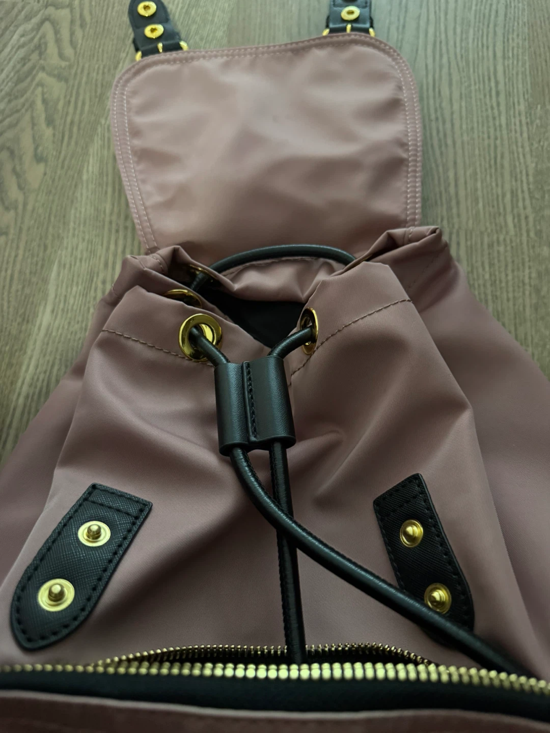 Burberry Nylon Backpack Pink small size - photo 5