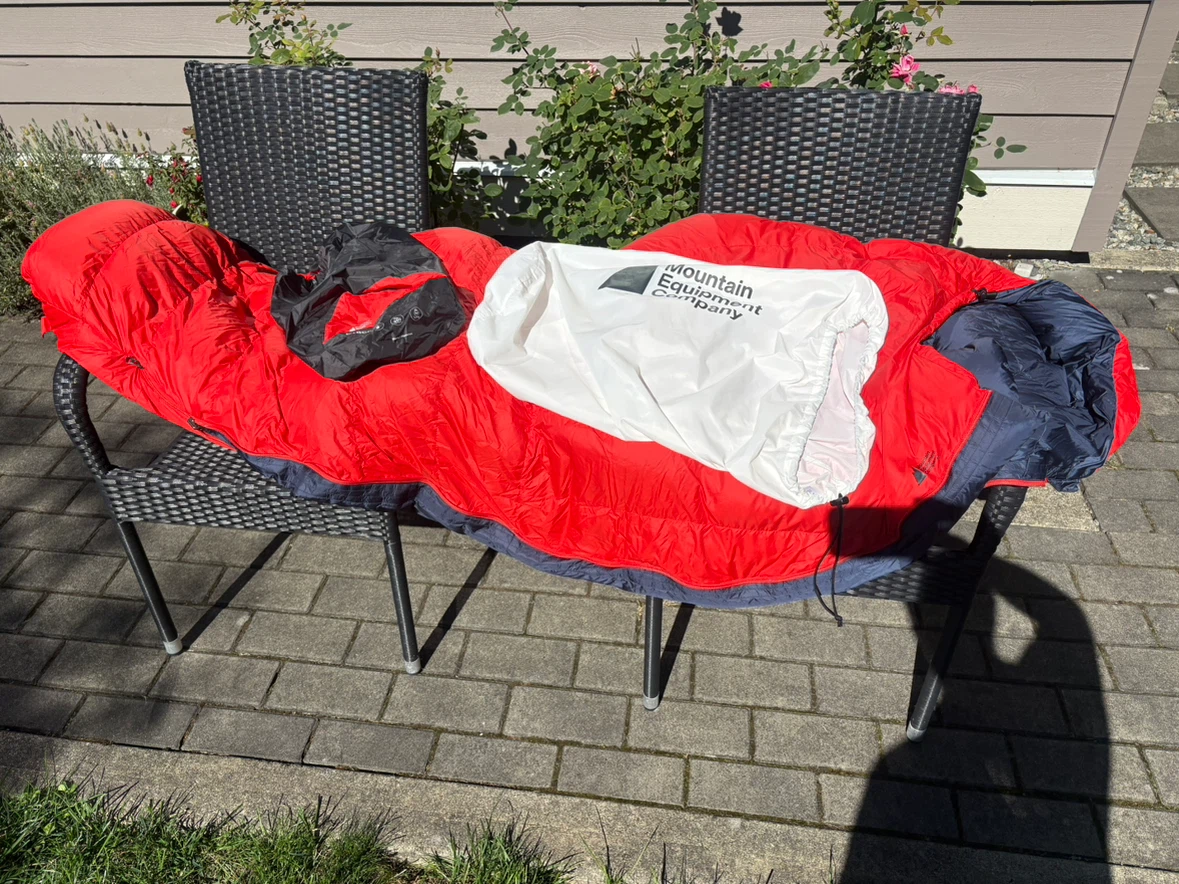 MEC Down Sleeping Bag Draco -9 C regular size - photo 4