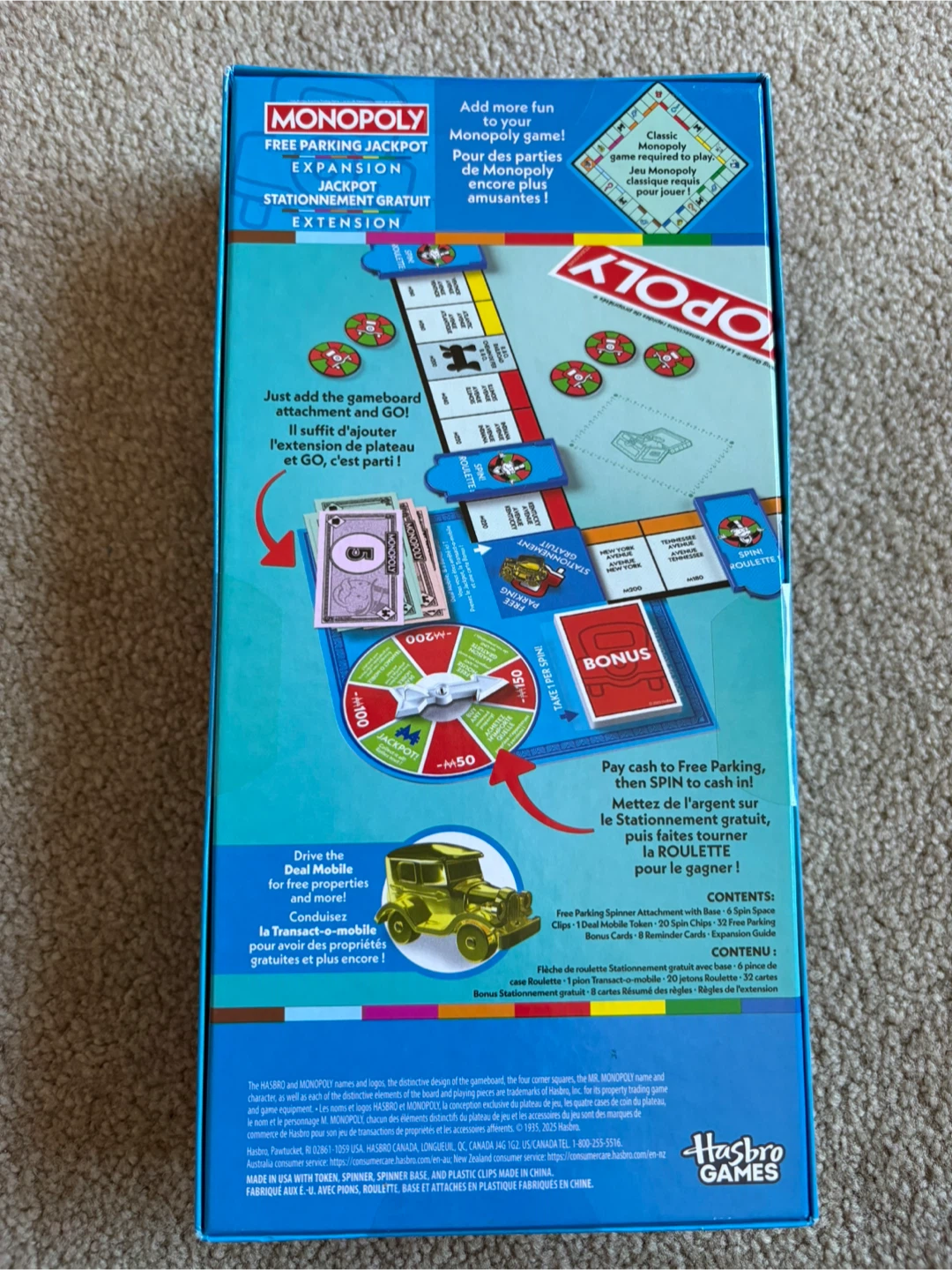 Monopoly Free Parking Jackpot Expansion - photo 2