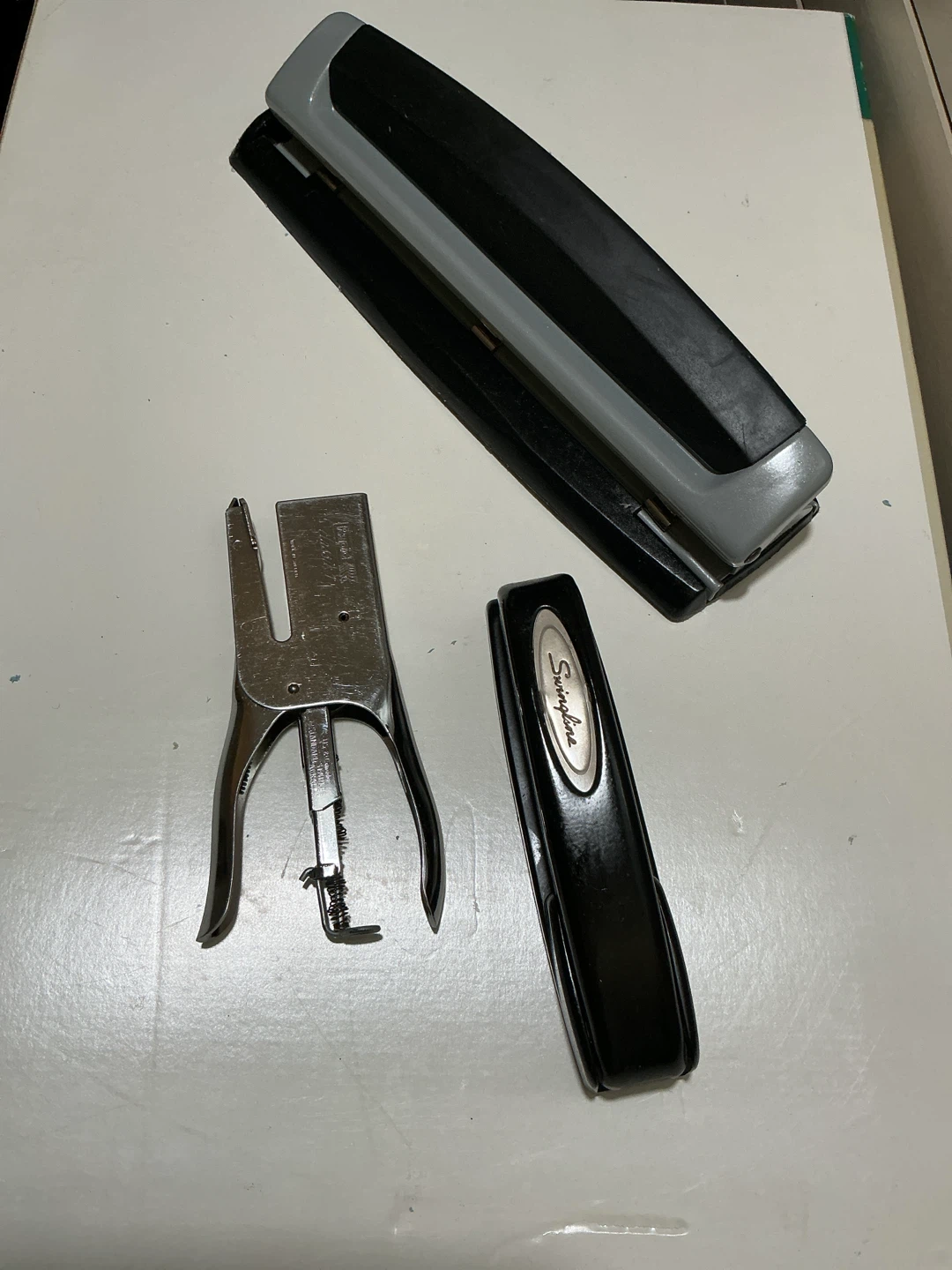 Office Stapler and Hole Punch Set