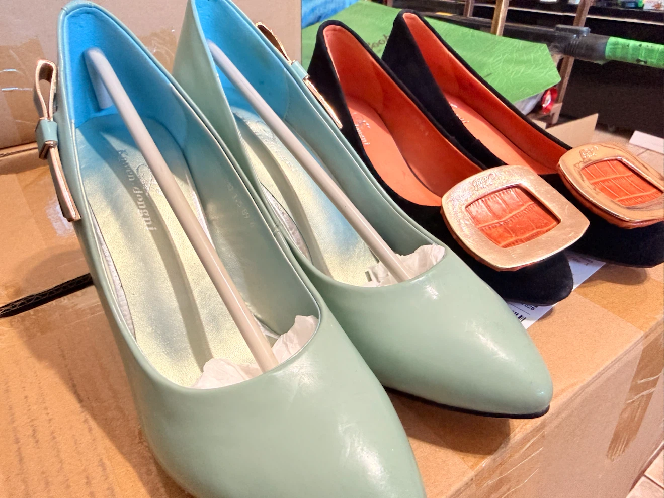 Two Pairs of Women's Dress Heels