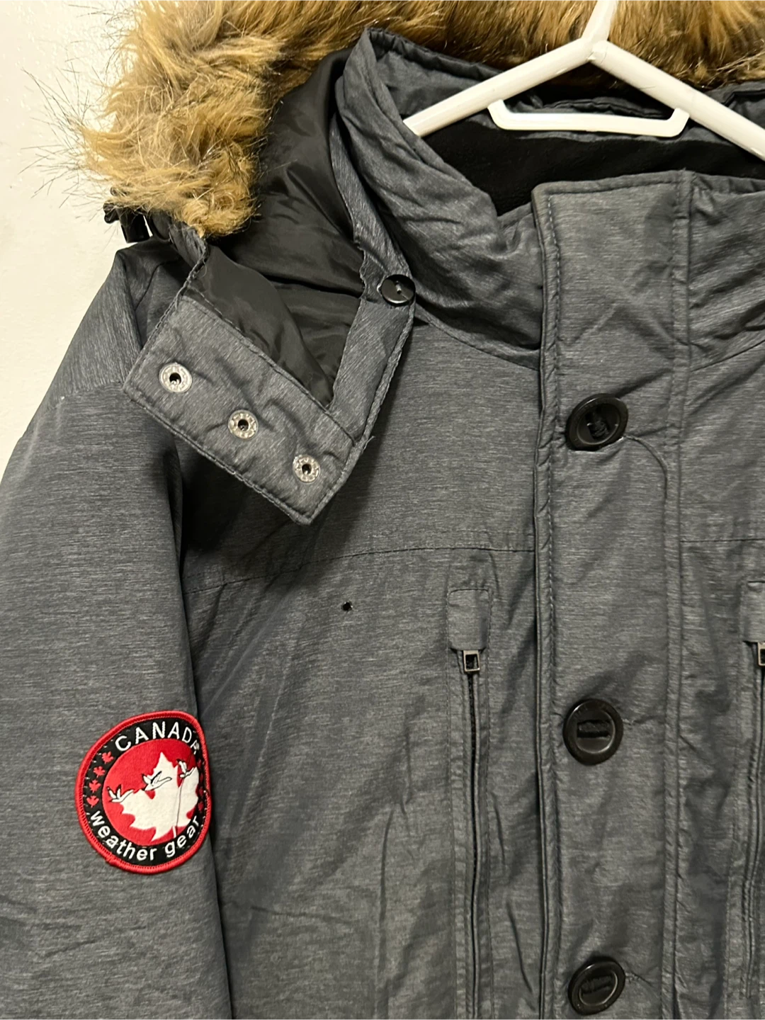 Grey Men’s Winter Jacket - photo 2