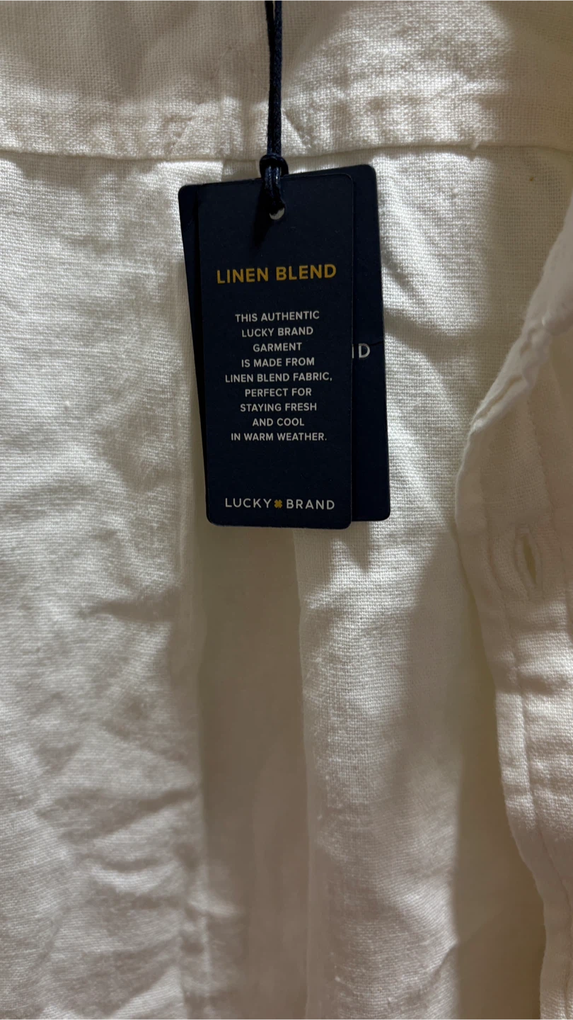 Lucky Brand Linen Blend Long Sleeve Shirt - XXL - photo 2