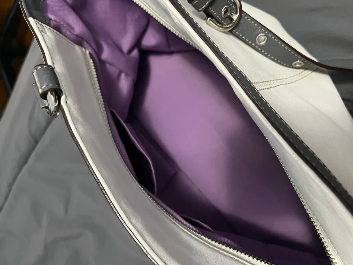 Coach Leather Shoulder Bag - photo 4