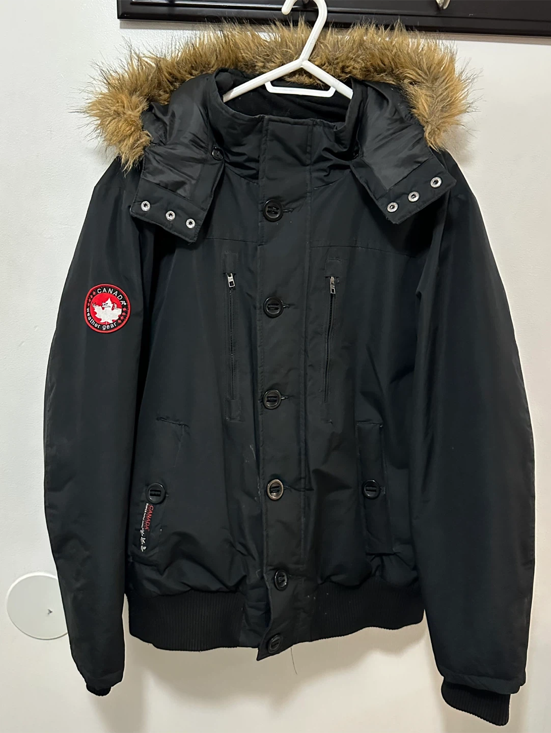 Black Men’s Winter Jacket