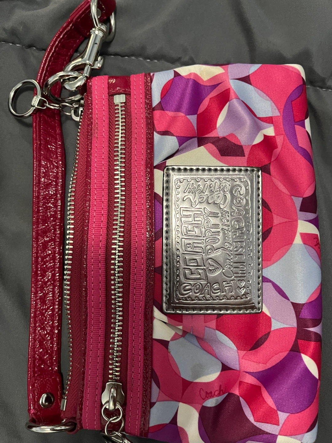 Coach shoulder Poppy Wristlet - photo 2