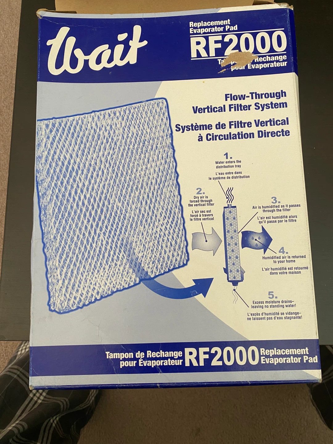Wait RF2000 Replacement Evaporator Pad