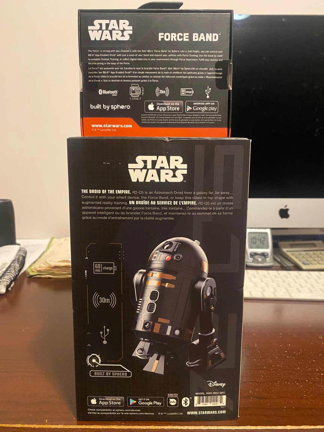 Star Wars Sphero R2-Q5 Droid and Force Band - photo 3