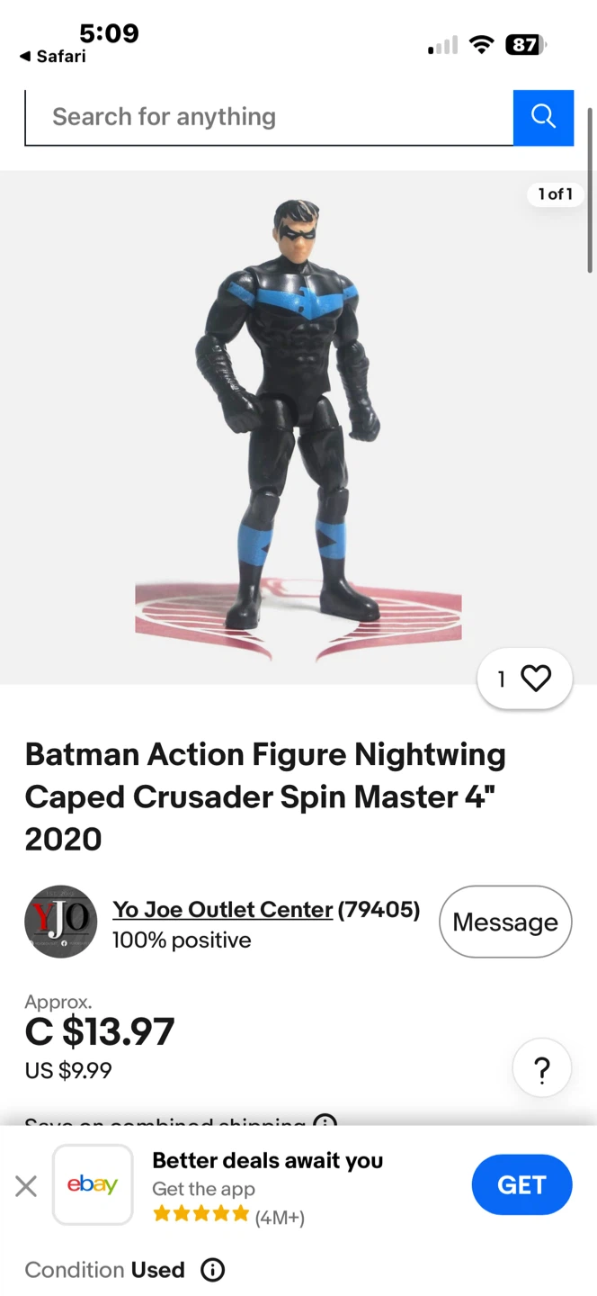 Batman Action Figures - price for all.  Can be sold separately - photo 2
