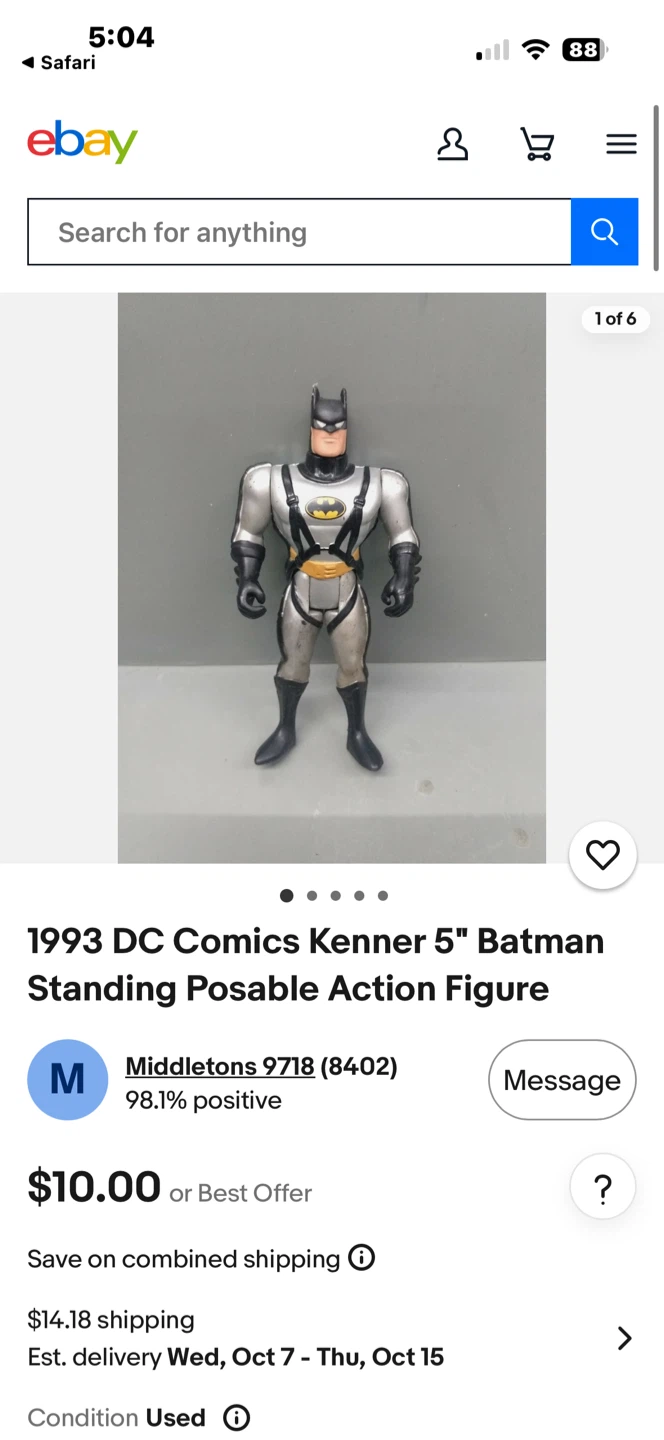 Batman Action Figures - price for all.  Can be sold separately - photo 3