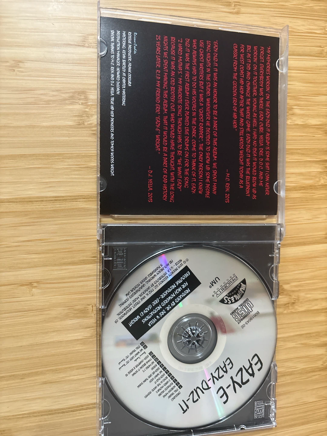 Eazy E Eazy duz it CD - photo 3