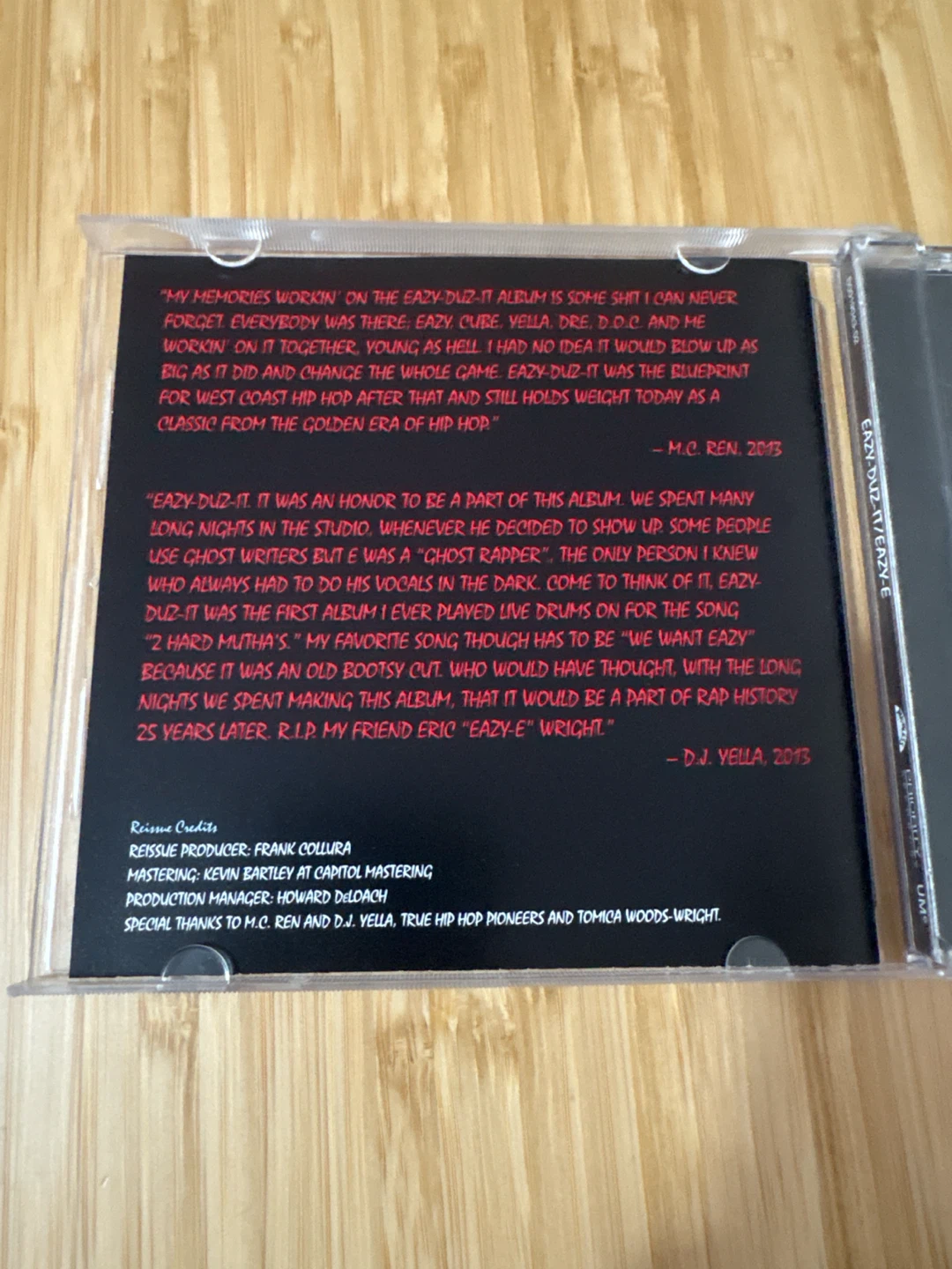 Eazy E Eazy duz it CD - photo 4