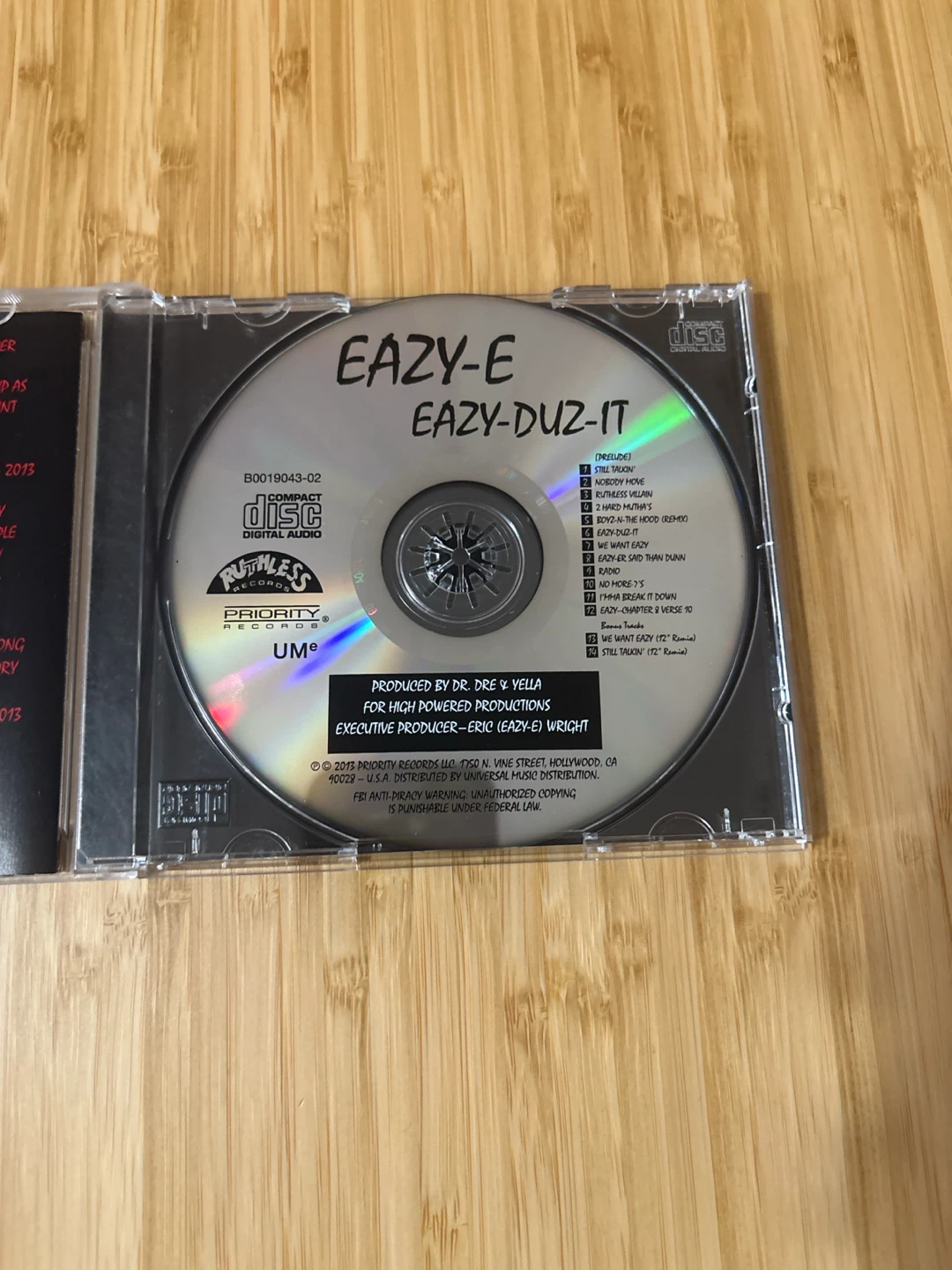 Eazy E Eazy duz it CD - photo 5