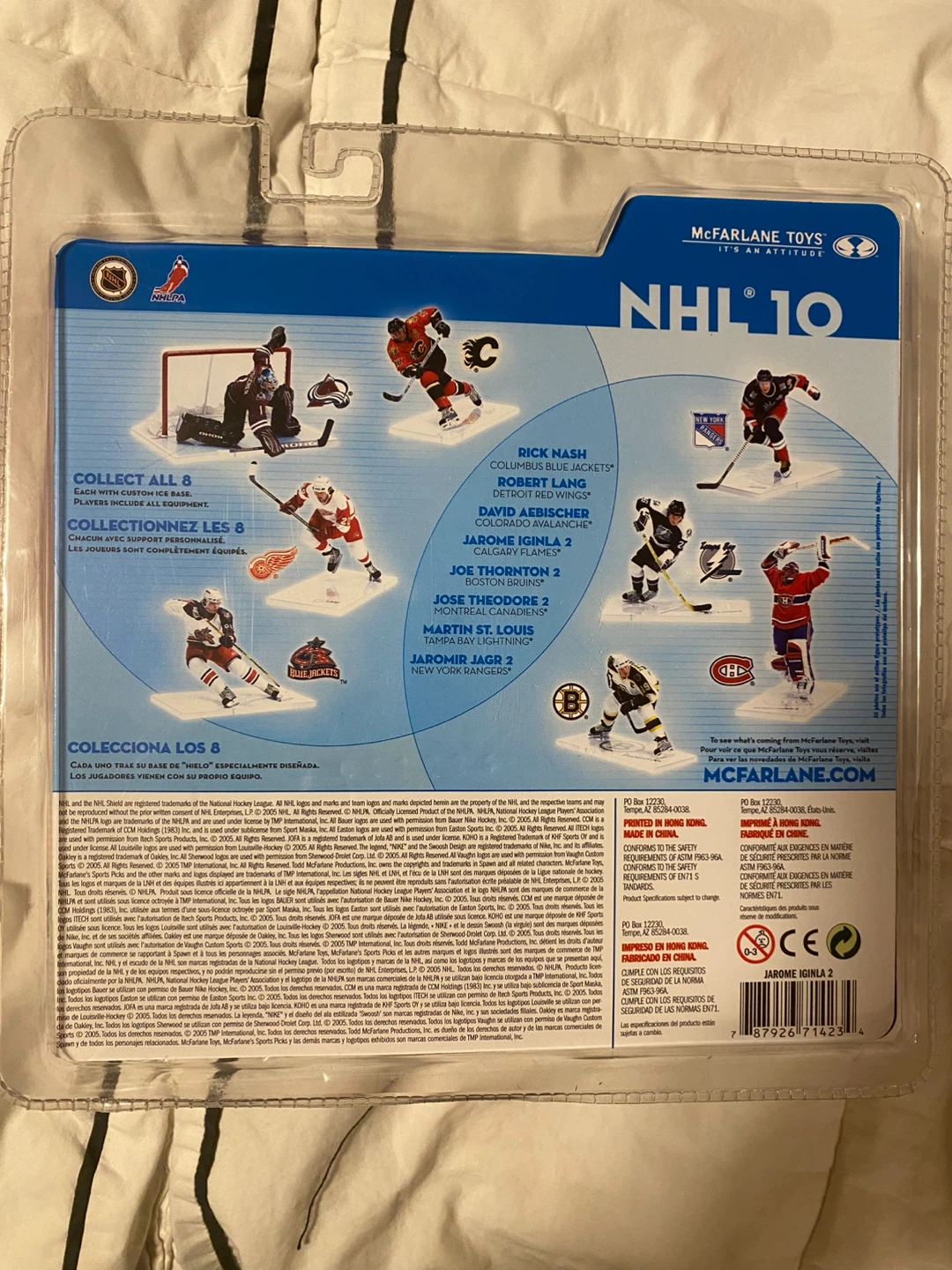 McFarlane SportsPicks Jarome Iginla Calgary Flames Figure - photo 2