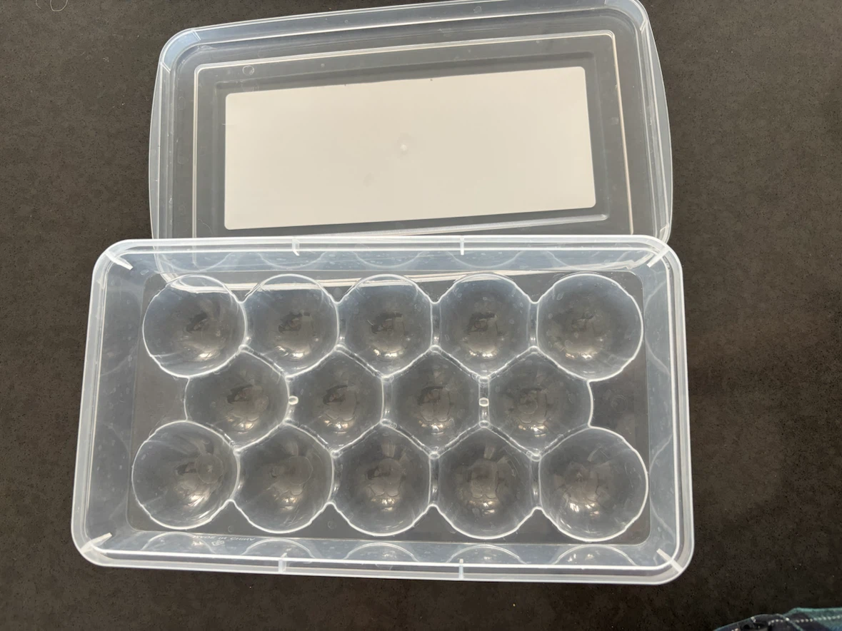 Miniso 14-Egg Storage Container - photo 2