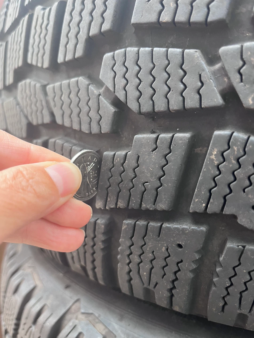 Winter Tires w/Metal Allow Dodge Rims - photo 4