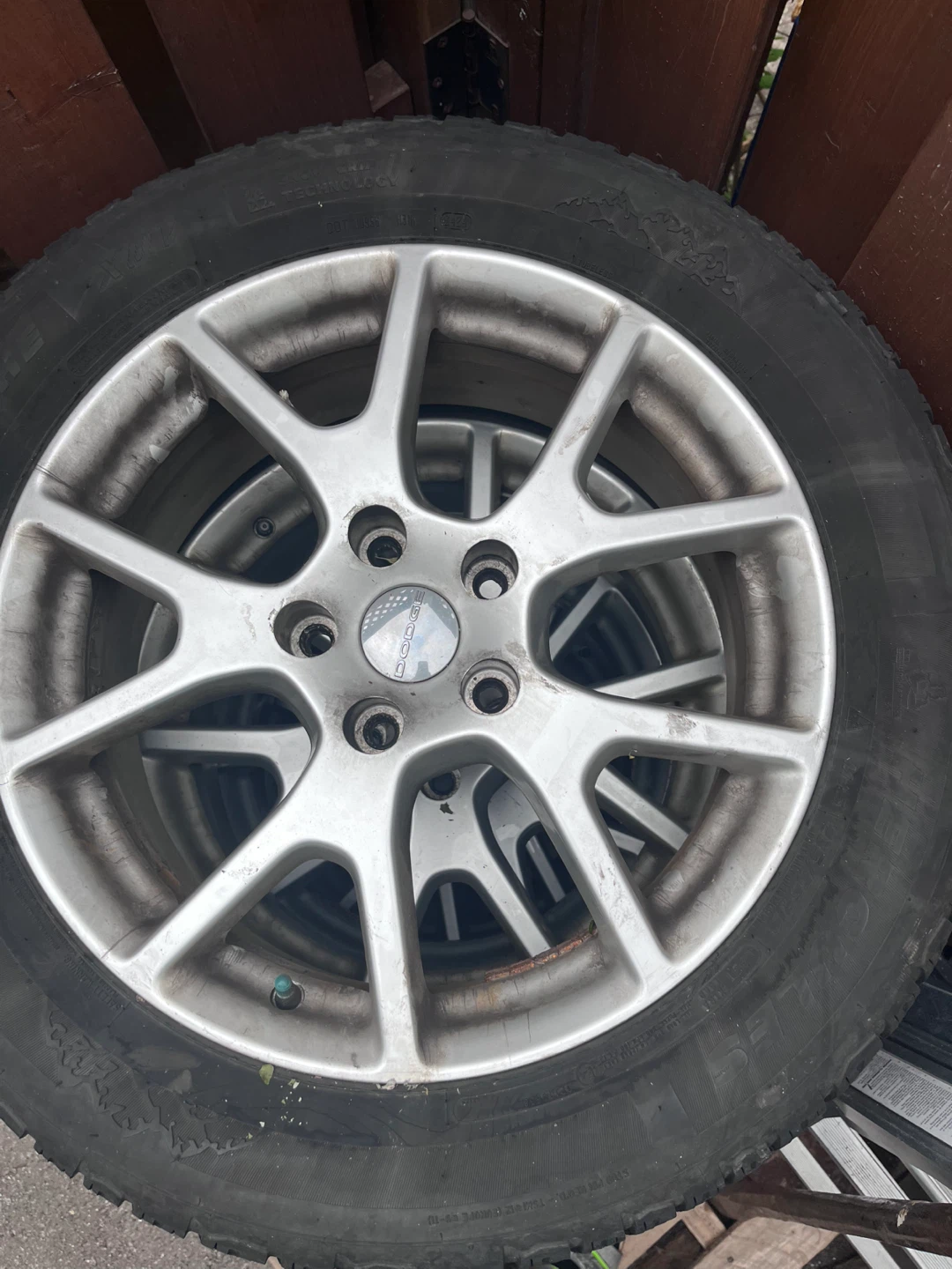 Winter Tires w/Metal Allow Dodge Rims - photo 5