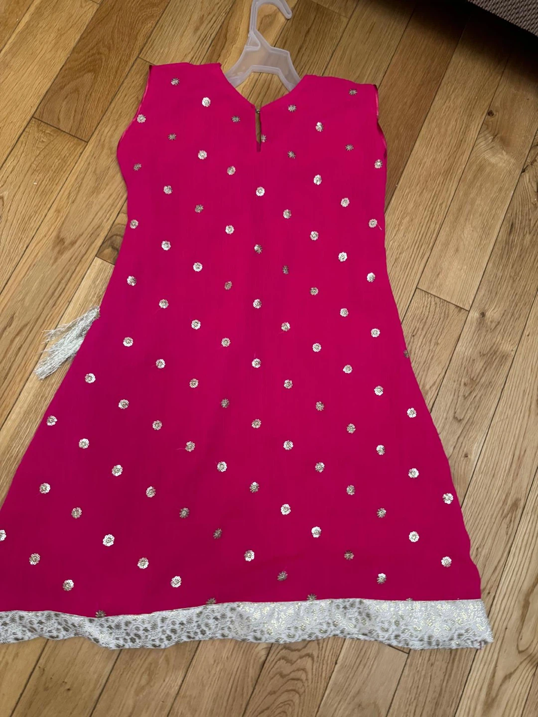 Girls Pink Ethnic Kurti - photo 3