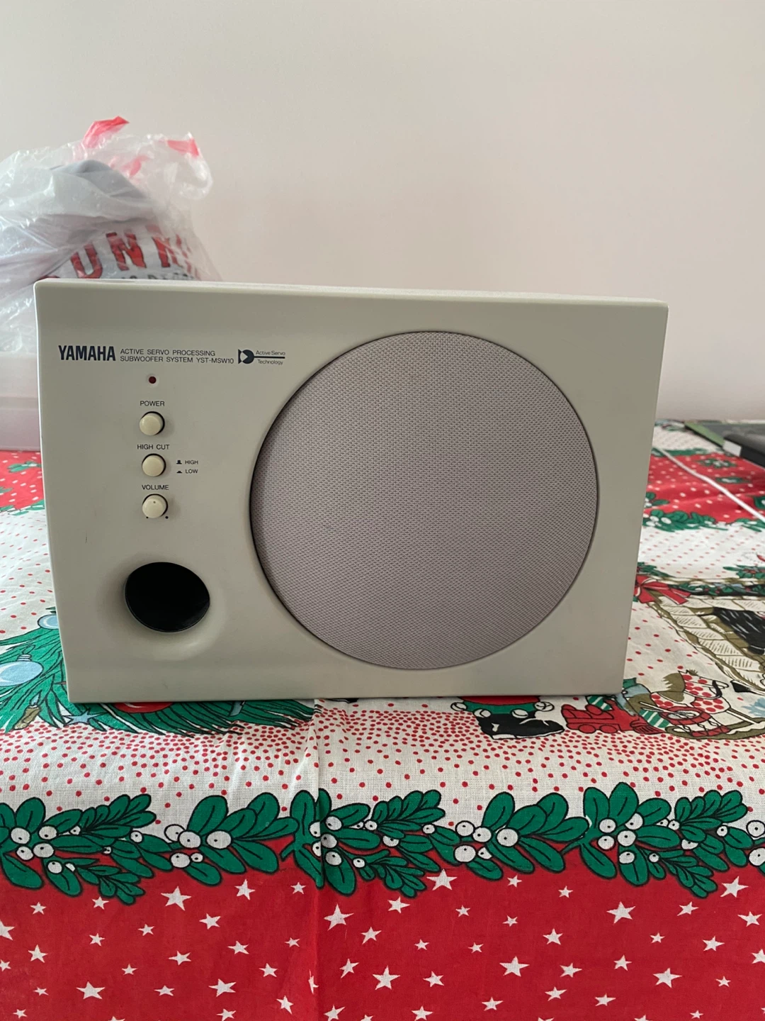 Yamaha Active Servo Subwoofer YST-MSW10