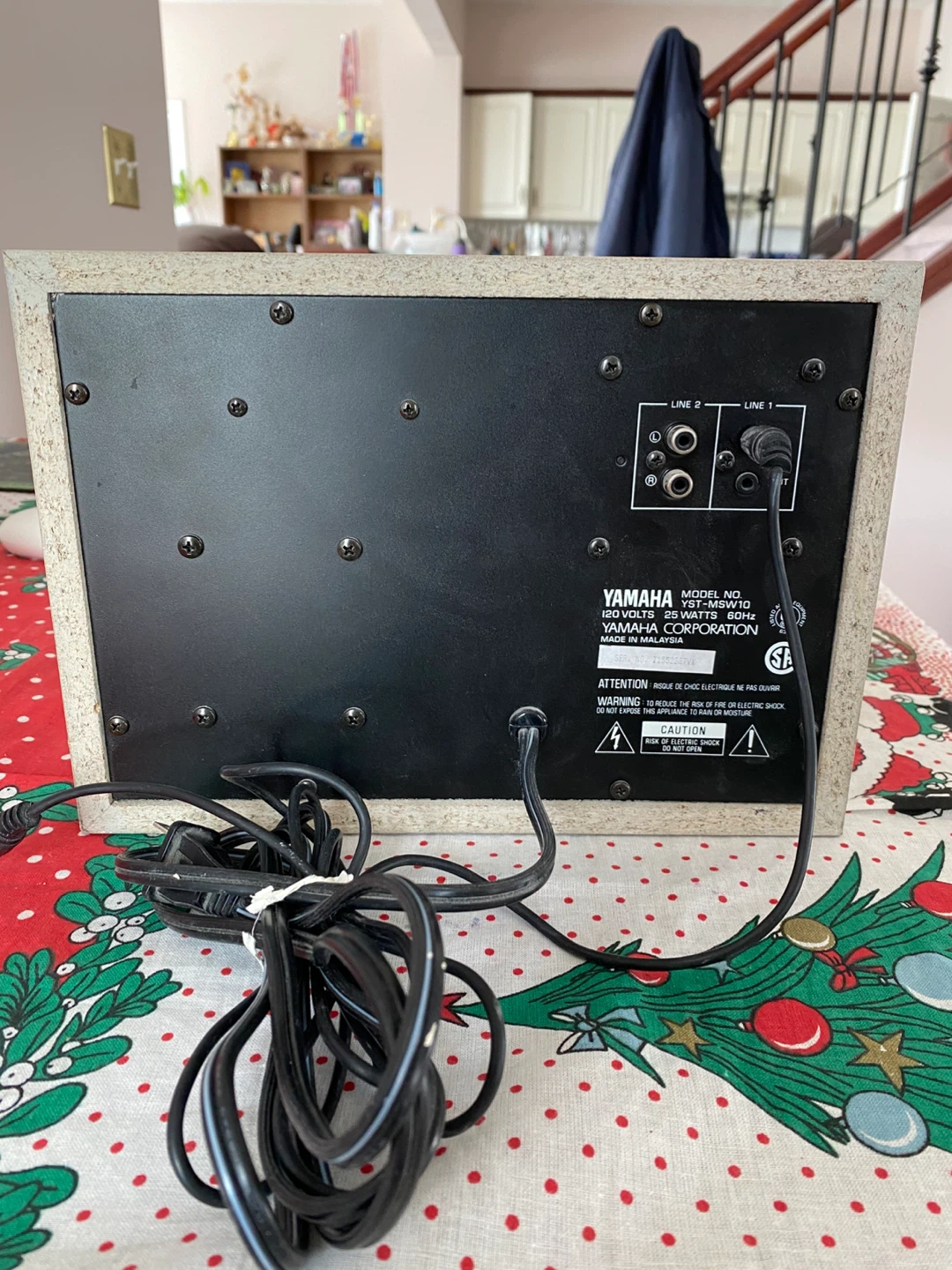 Yamaha Active Servo Subwoofer YST-MSW10 - photo 3