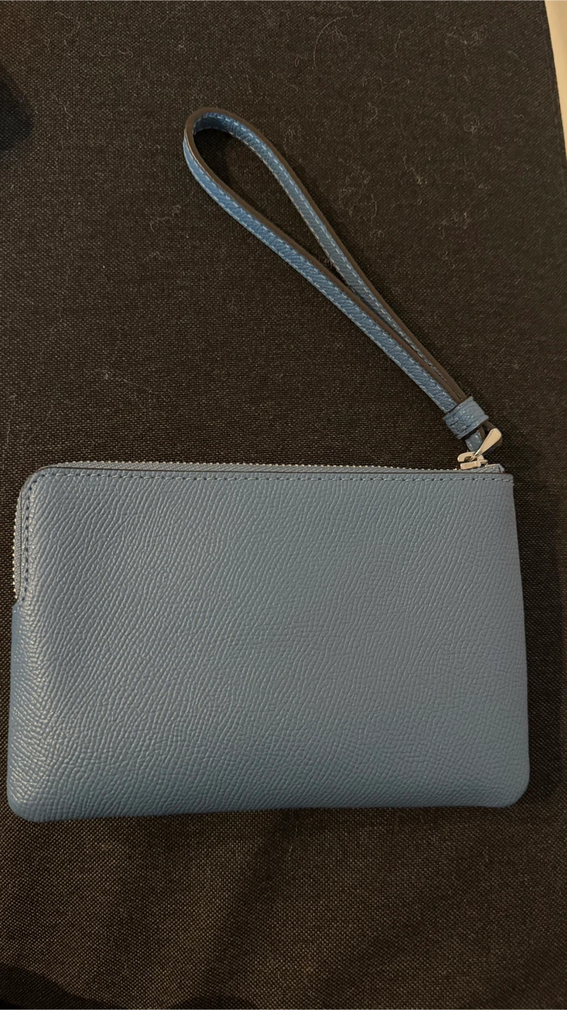 Blue Coach Wristlet - photo 2
